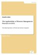 The Applicability of Western Management... - Bild 1