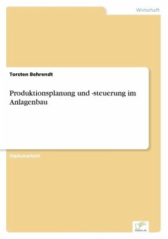 Produktionsplanung und -steuerung im Anlagenbau - Behrendt, Torsten