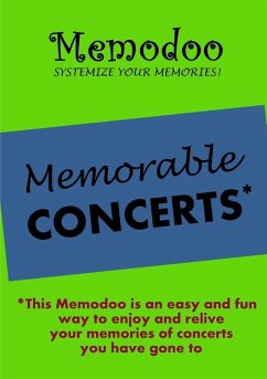 Cover Memodoo Memorable Concerts