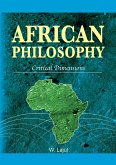 African Philosophy. Critical Dimensions