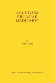 Archivum Eurasiae Medii Aevi VI 1986 [1988]