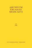 Archivum Eurasiae Medii Aevi II (1982)