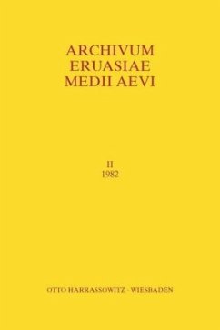 Archivum Eurasiae Medii Aevi II (1982)