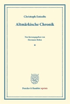 Altmärkische Chronik - Entzelt, Christoph