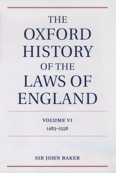 The Oxford History of the Laws of England Volume VI (eBook, PDF)