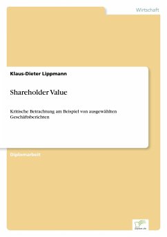 Shareholder Value - Lippmann, Klaus-Dieter