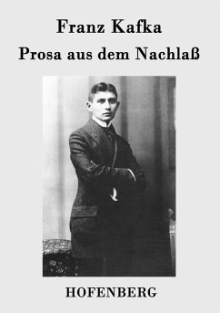 Cover Prosa aus dem Nachlaß