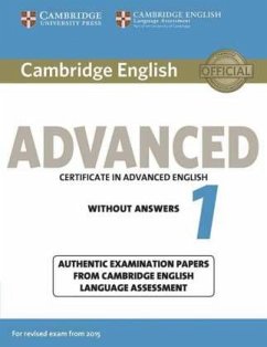 Student's Book without answers / Cambridge English Advanced 1 for updated exam 2015