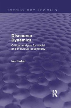 Cover Discourse Dynamics (Psychology Revivals) (eBook, ePUB)