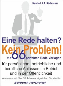 Eine Rede halten? Kein Problem! (eBook, ePUB) Cover Eine Rede halten? Kein Problem! (eBook, ePUB)
