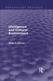 Intelligence and Cultural Environment (Psychology Revivals) (eBook, ePUB)