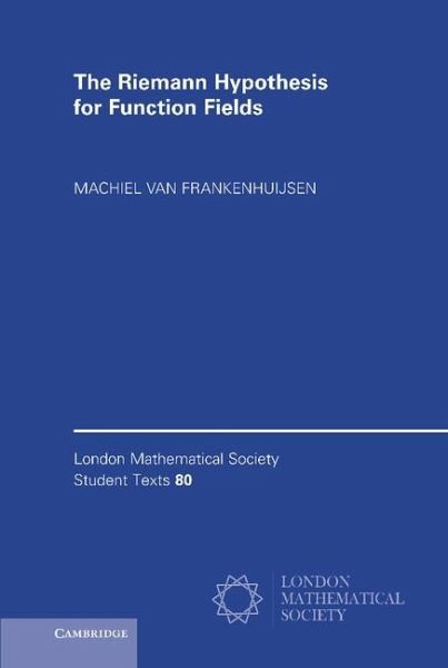 Riemann Hypothesis for Function Fields (eBook, ePUB) Riemann Hypothesis for Function Fields (eBook, ePUB)
