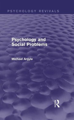 Cover Psychology and Social Problems (Psychology Revivals) (eBook, ePUB)
