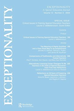 Cover Critical Issues in Training Special Education Teachers (eBook, ePUB)