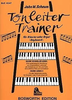 Cover Tonleiter-Trainer für Klavier oder Orgel
