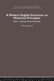 A Modern English Grammar on Historical Principles (eBook, PDF)