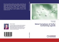 Metal Complexes of Sulfur Containing Ligands - Singhal, Shailey;Ansari, M. N.