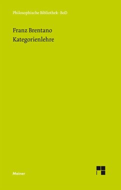 Kategorienlehre (eBook, PDF) - Brentano, Franz