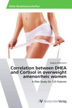 Correlation between DHEA and Cortisol in overweight amenorrheic women