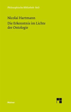 Die Erkenntnis im Lichte der Ontologie (eBook, PDF) - Hartmann, Nicolai