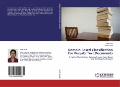 Domain Based Classification For Punjabi Text Documents - Krail, Nidhi;Gupta, Vishal