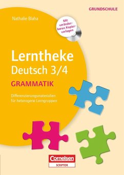 Lerntheke Grundschule Deutsch: Grammatik 3/4 - Blaha, Nathalie