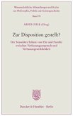 Zur Disposition gestellt?