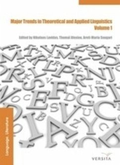 Major Trends in Theoretical and Applied Linguistics 1