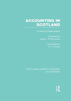 Cover Accounting in Scotland (RLE Accounting) (eBook, ePUB)