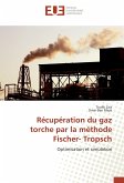 Récupération du gaz torche par la méthode Fischer- Tropsch