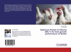 Optimum Protein & Vitamin ADE % for best growth performance of Broiler - Salahuddin, Md.;Ahmad, Nazim