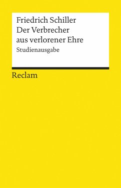 Der Verbrecher aus verlorener Ehre (eBook, ePUB) - Schiller, Friedrich