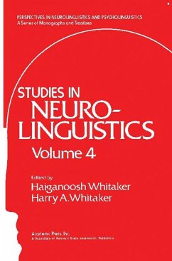 Studies in Neurolinguistics (eBook, ePUB)