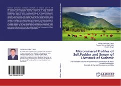 Micromineral Profiles of Soil,Fodder and Serum of Livestock of Kashmir - Yatoo, Mohammad Iqbal;Malik, Tauseef Ahmad Malik;Singh, Randhir