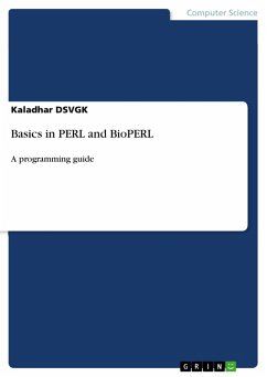 Basics in PERL and BioPERL (eBook, PDF)