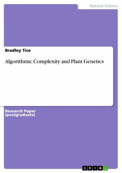 Algorithmic Complexity and Plant Genetics (eBook, PDF) - Tice, Bradley