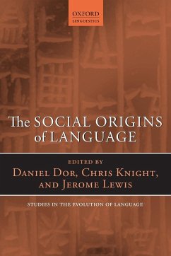 SOCIAL ORIGINS OF LANGUAGE SEL - Dor, Knight Lewis Eds