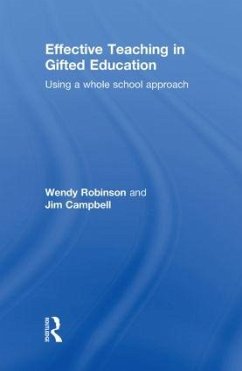 Effective Teaching in Gifted Education - Robinson, Wendy; Campbell, Jim