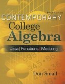 Contemporary College Algebra: Data, Functions, Modeling [With CDROM]