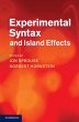 Experimental Syntax and Island Effects... - Bild 1