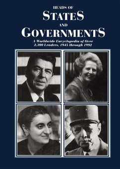 Cover Heads of States and Governments Since 1945 (eBook, ePUB)