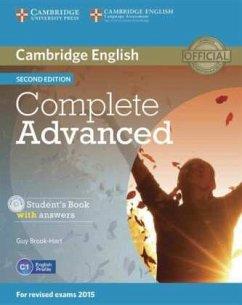 Student's Book with answers and CD-ROM / Complete Advanced, Second edition