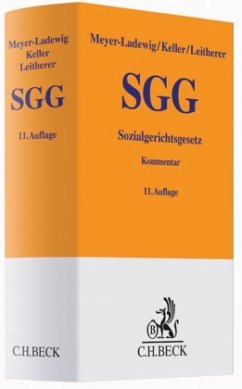 Sozialgerichtsgesetz (SGG), Kommentar - Meyer-Ladewig, Jens; Keller, Wolfgang; Leitherer, Stephan