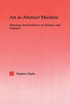 Art as Abstract Machine (eBook, PDF) - Zepke, Stephen