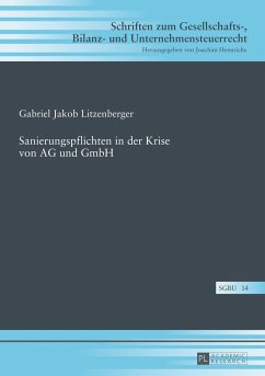 Sanierungspflichten in der Krise von AG und GmbH - Litzenberger, Gabriel