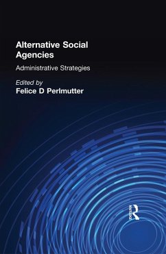 Alternative Social Agencies (eBook, ePUB) - Perlmutter, Felice D