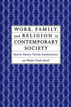 Cover Work, Family and Religion in Contemporary Society (eBook, PDF)