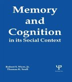 Memory and Cognition in Its Social Context (eBook, PDF)