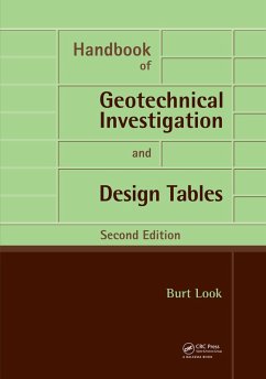 Handbook of Geotechnical Investigation and Design Tables (eBook, PDF) - Look, Burt G.