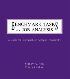 Cover Benchmark Tasks for Job Analysis (eBook, ePUB)